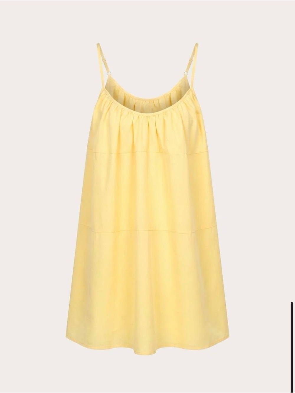 Peppermayo Yellow Lorima Mini Dress - Womens Size 6 - Picture 7 of 8
